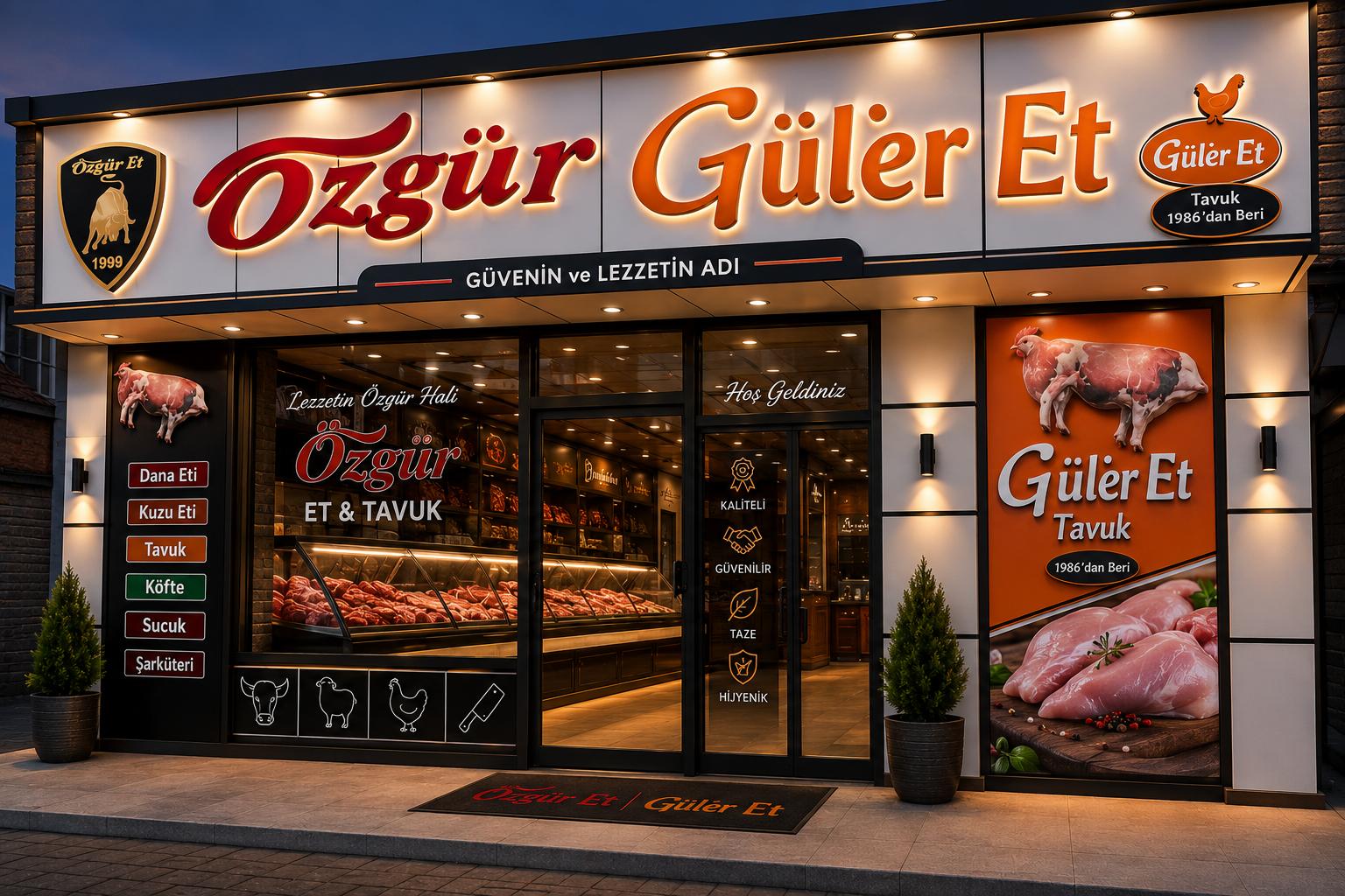 ÖZGÜR ET TAVUK / GÜLER ET TAVUK — kapak görseli