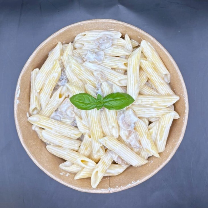 Kremalı Mantarlı Penne