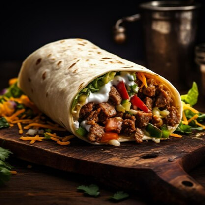 Steak Buritto+Coca Cola Menü