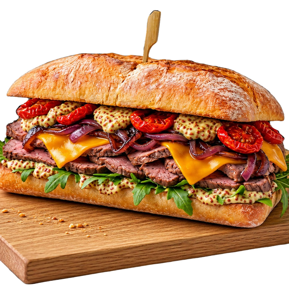 Izgara Antrikot Ciabatta Sandviç