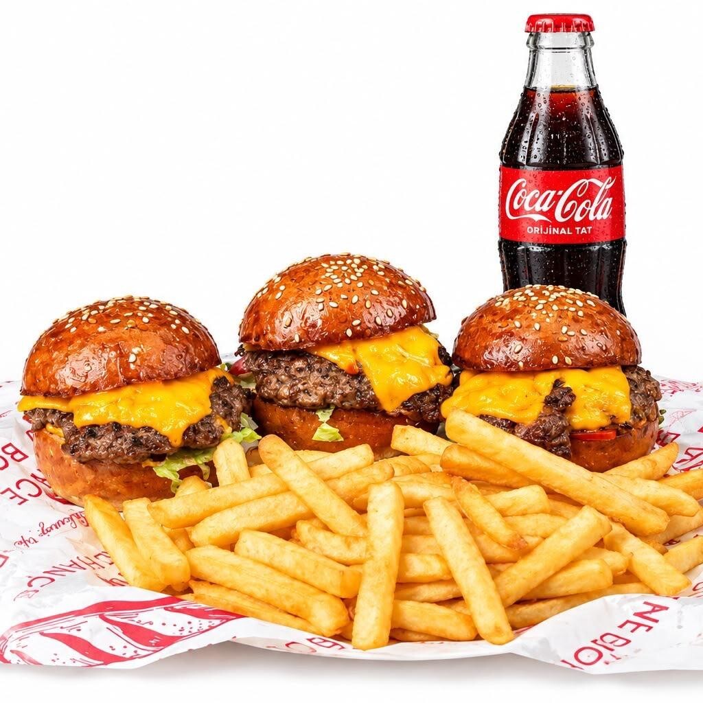 Mini Burger Menü