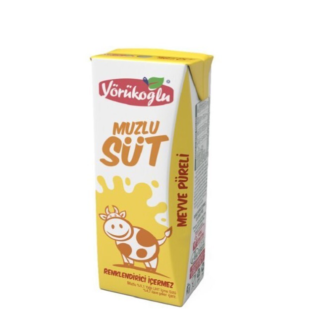 Yörükoğlu Muzlu Süt (18 cl.)