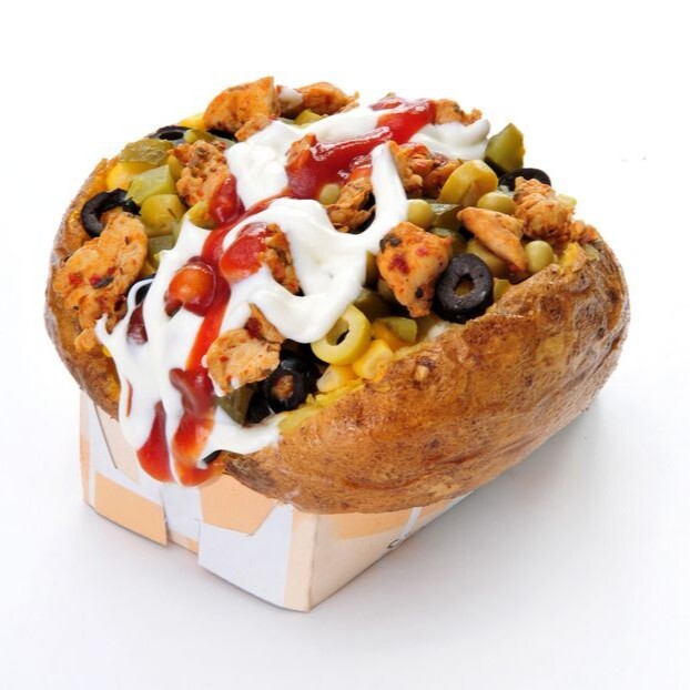Tavuklu Alamancı Kumpir(Büyük/700gr+)