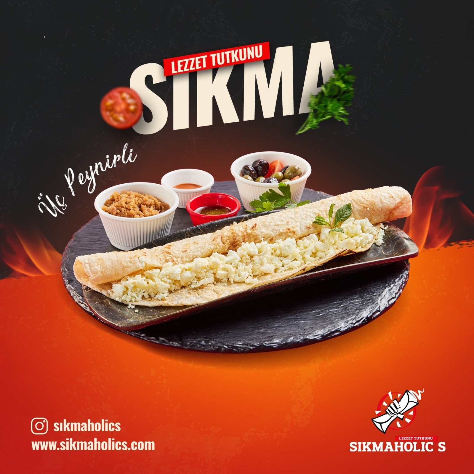 3 Peynirli Sıkma