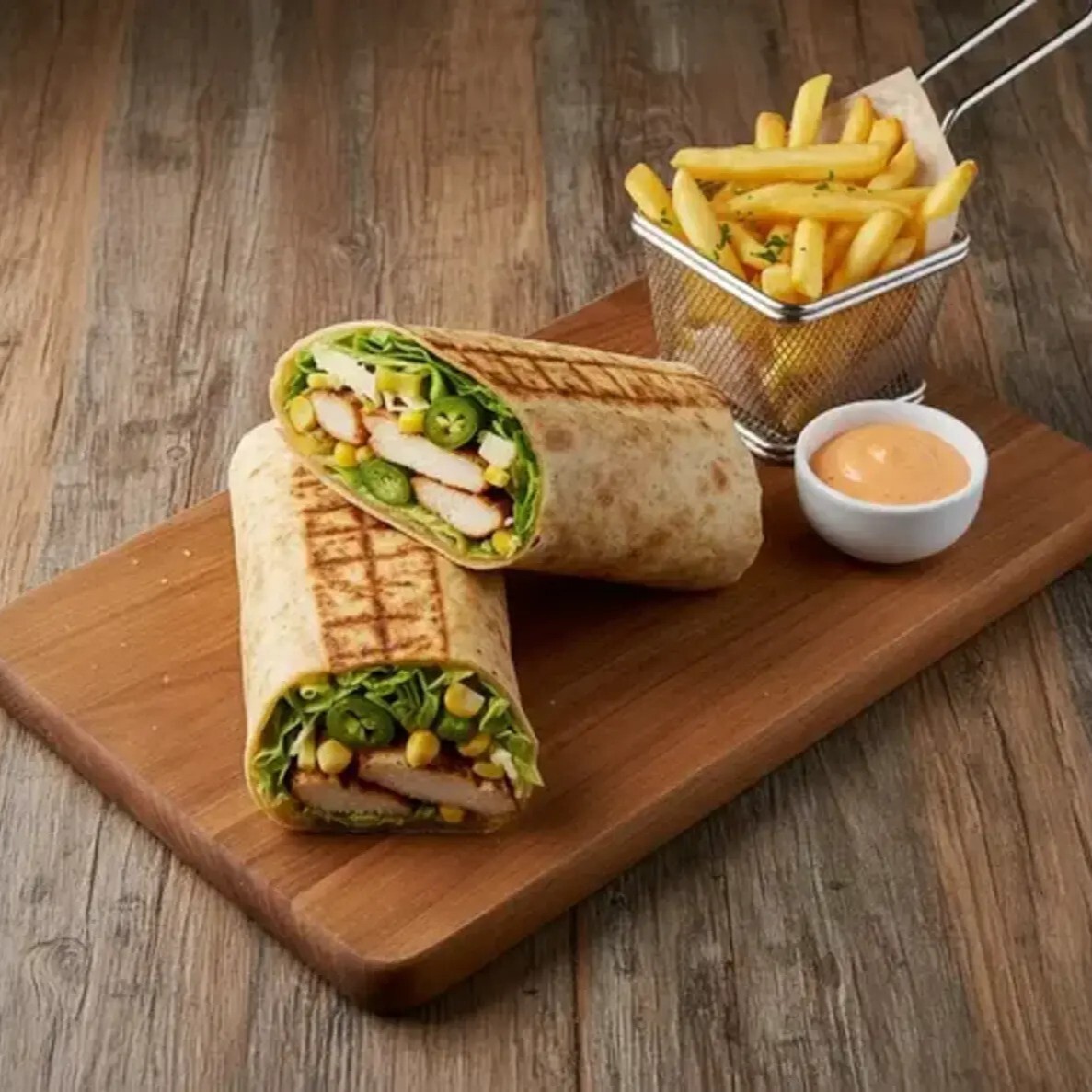 Izgara Ceaser Chi̇cken Wrap