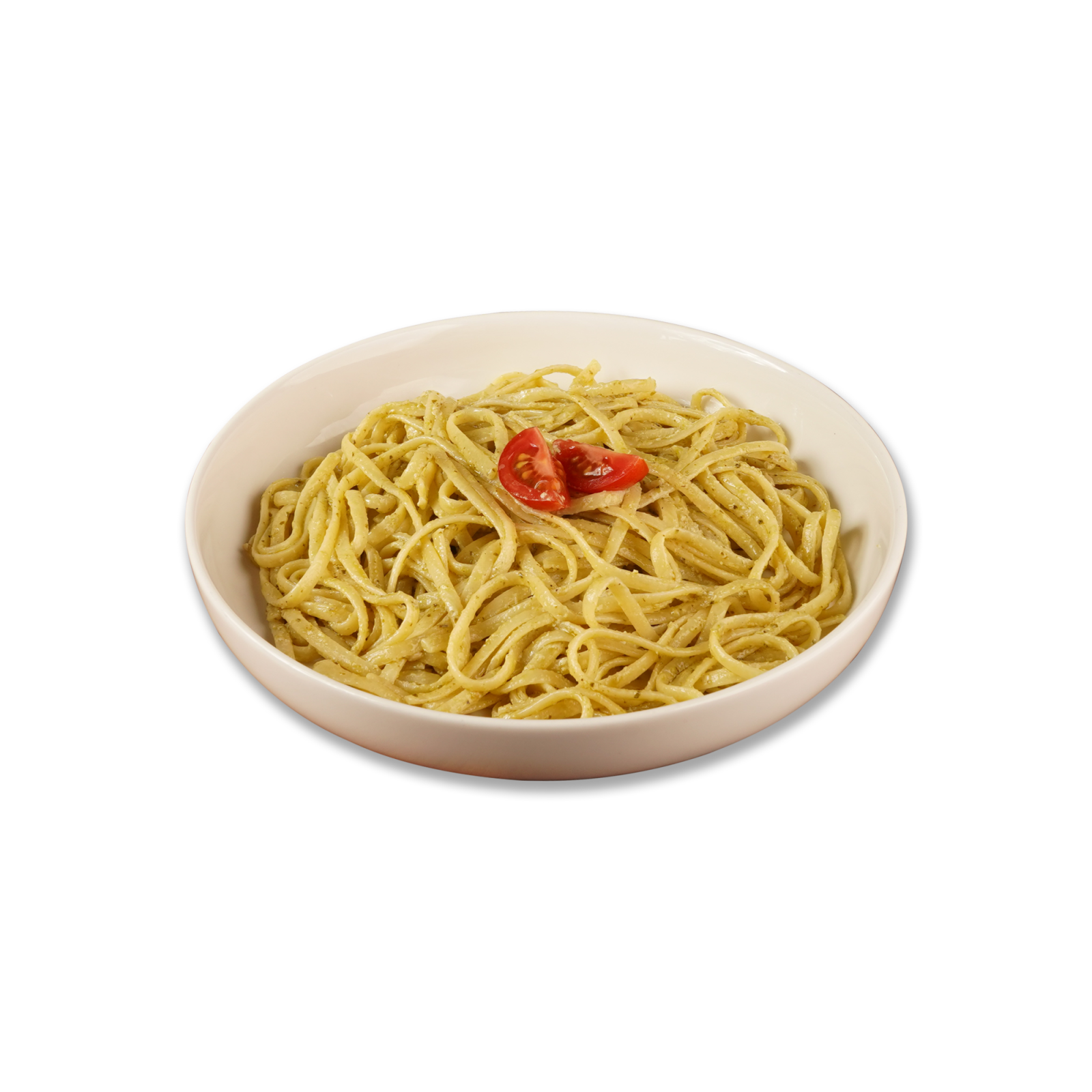 Pesto Soslu Linguine Makarna