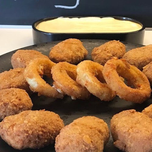 Nugget ve Soğan Halkası Menü