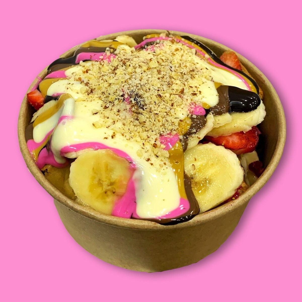 Çikolata Karnavalı Waffle Bowl
