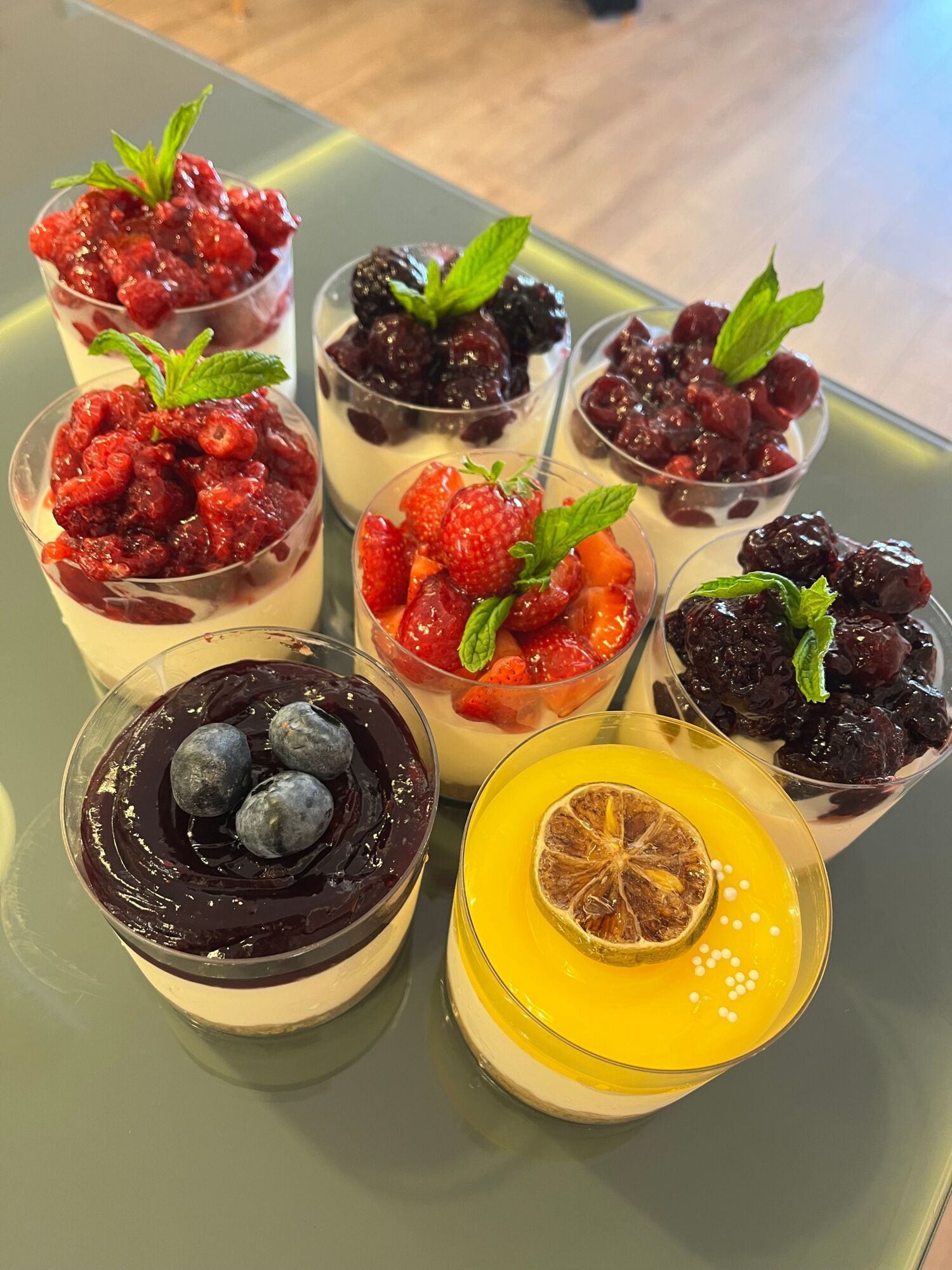 Orman Meyveli Soğuk Cheesecake