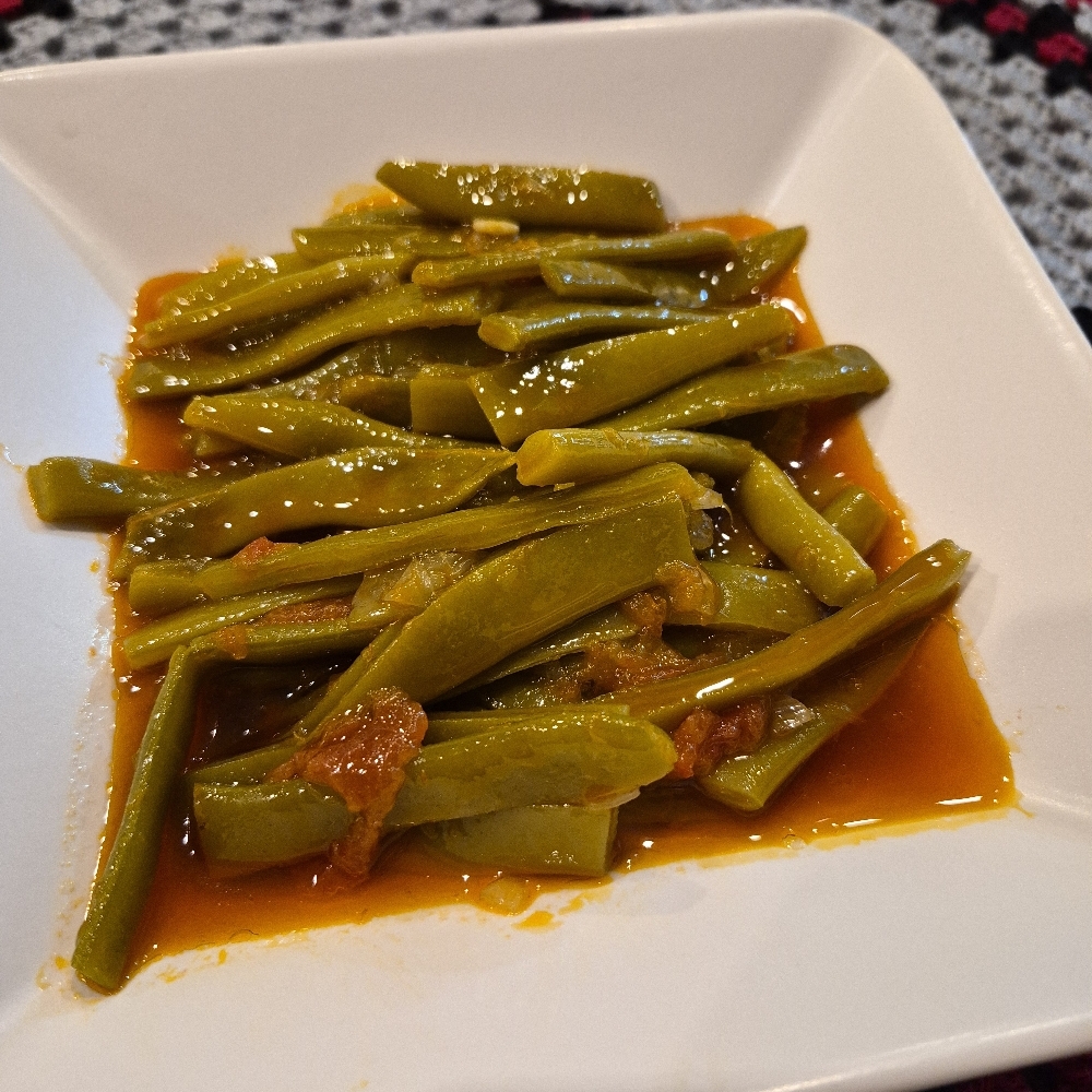 Zeytinyağlı Taze Fasulye + Pirinç Pilavı (500 gr)