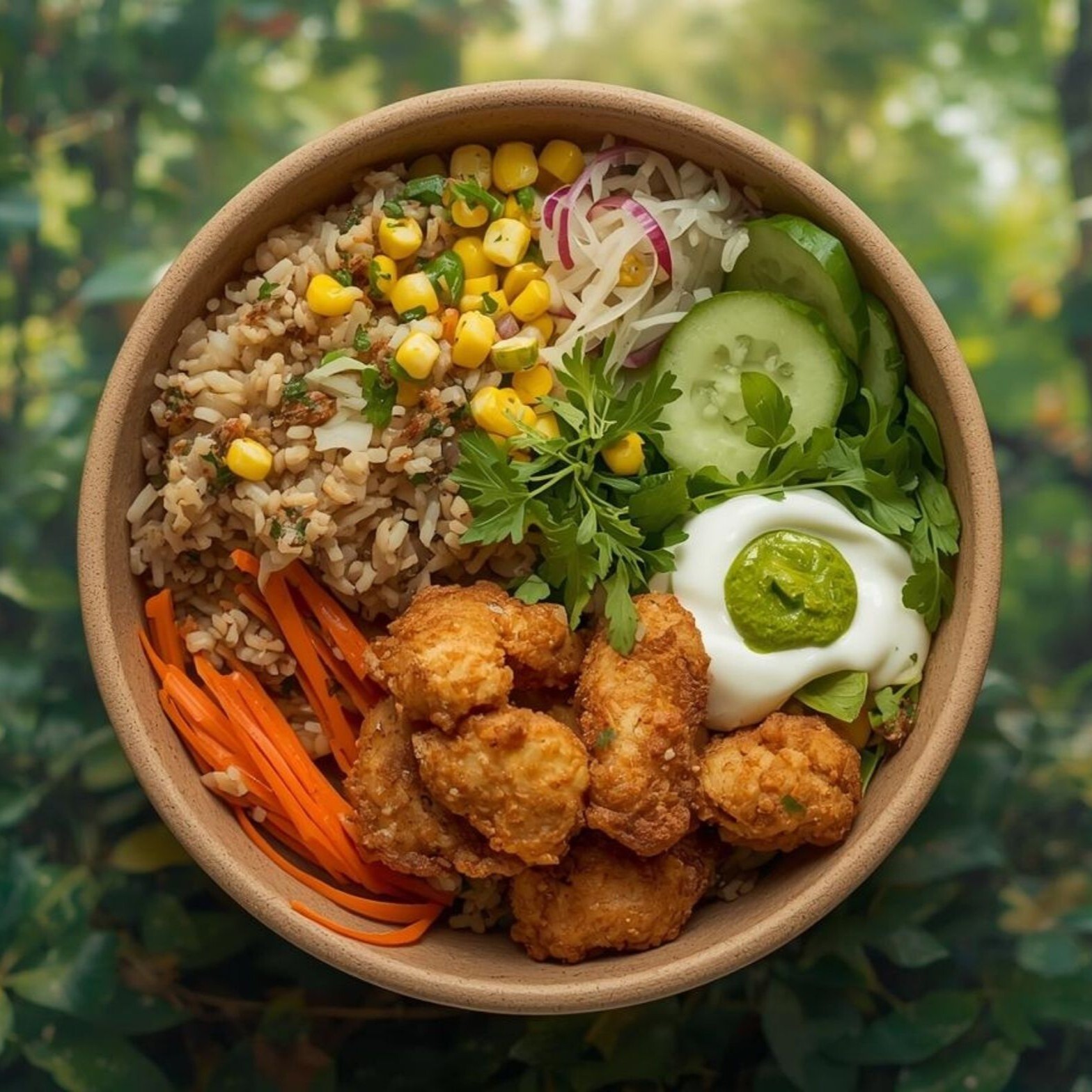 Fresh Crispy Chicken Bowl