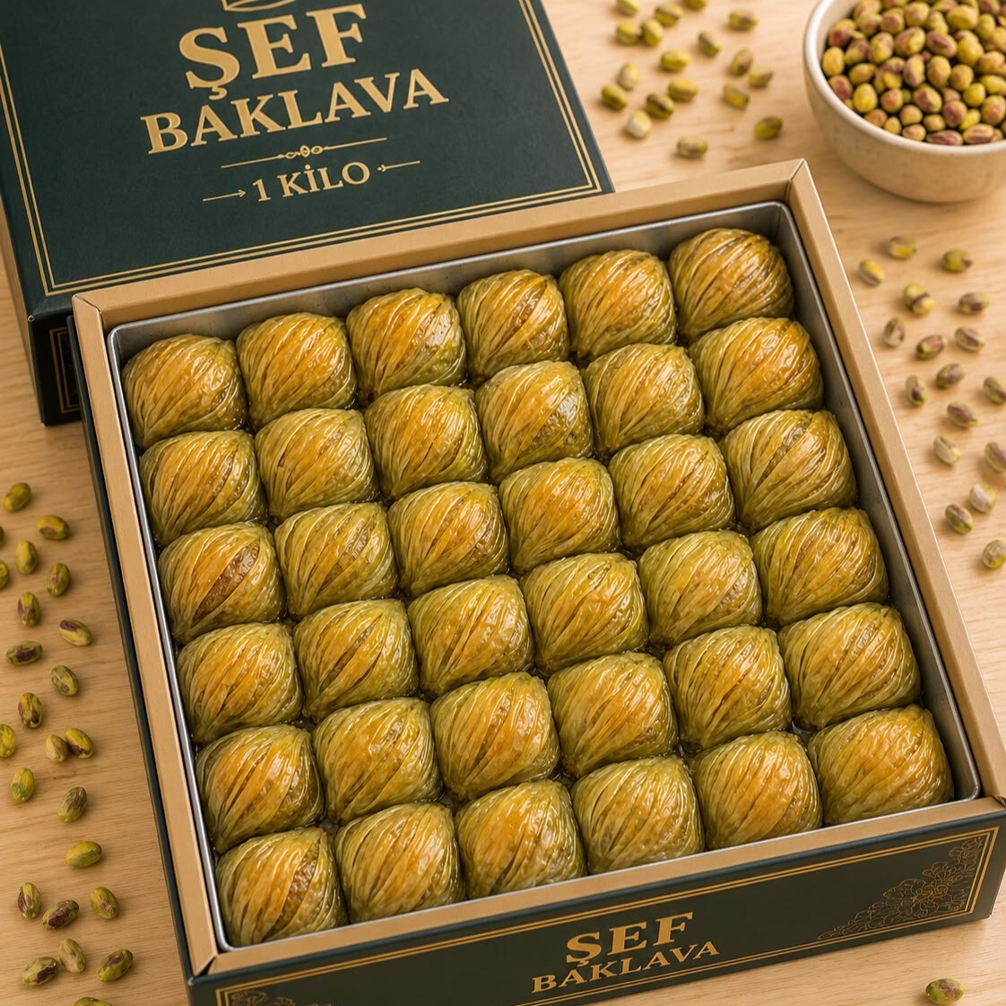 Şef Midye Baklava (1 kg.)