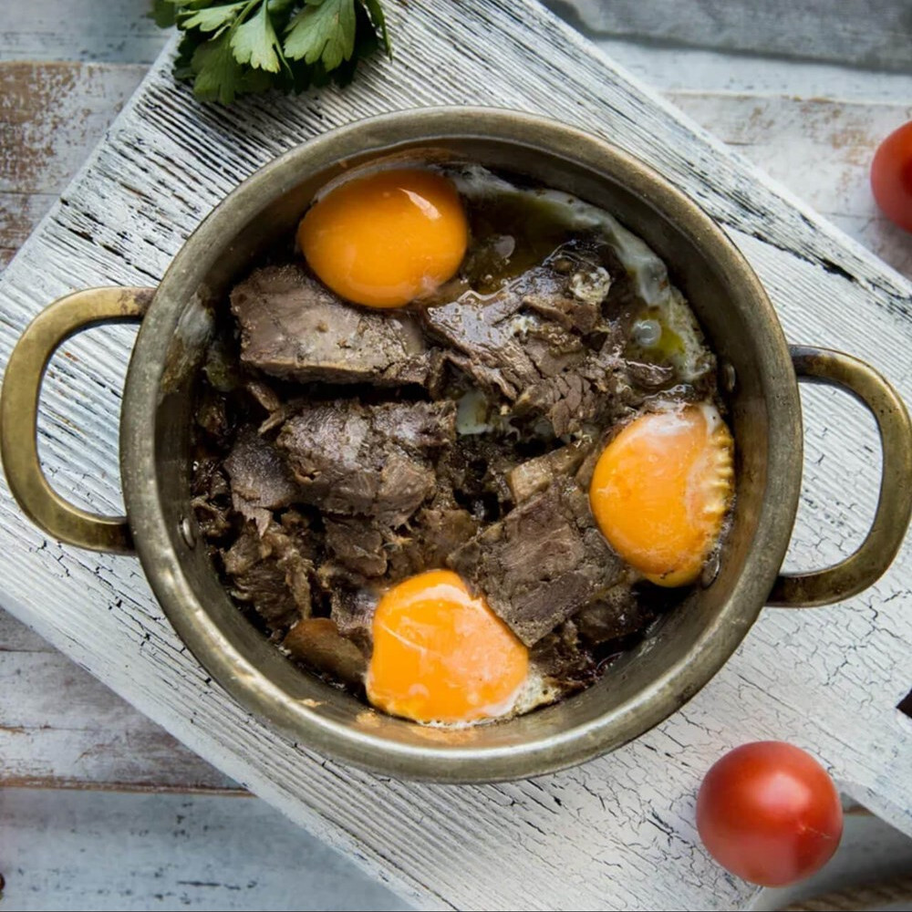 Kavurmalı Yumurta