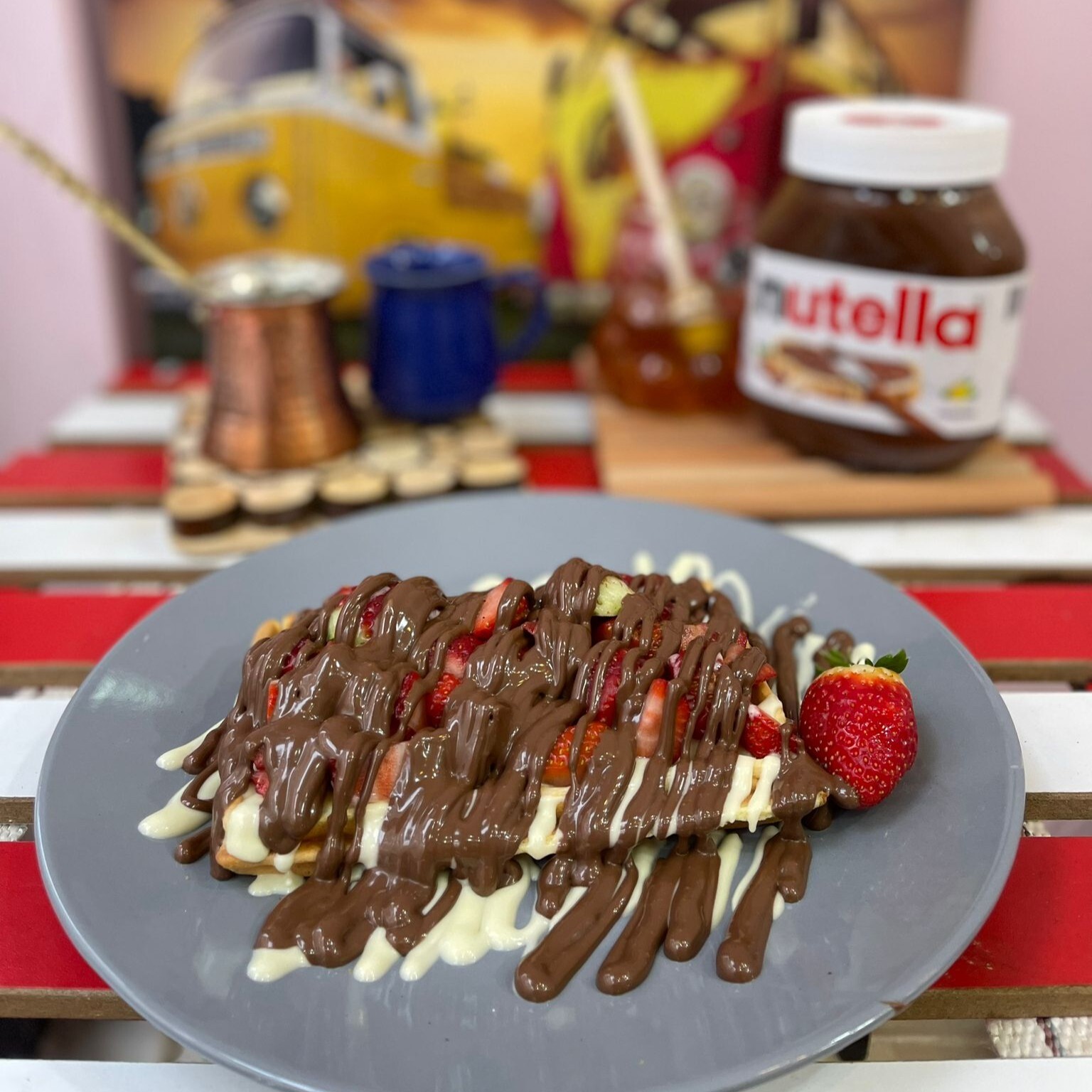 Belçika Waffle (Büyük)
