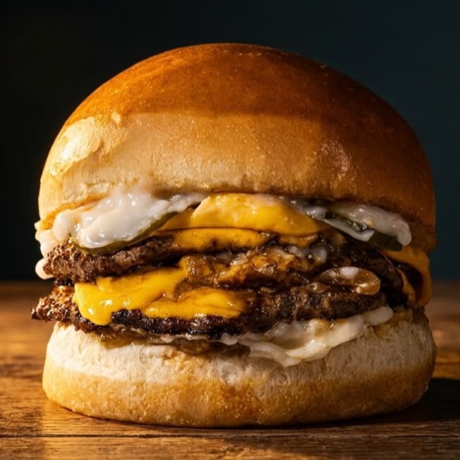 Double Cheese Burger & Patates Kızartması