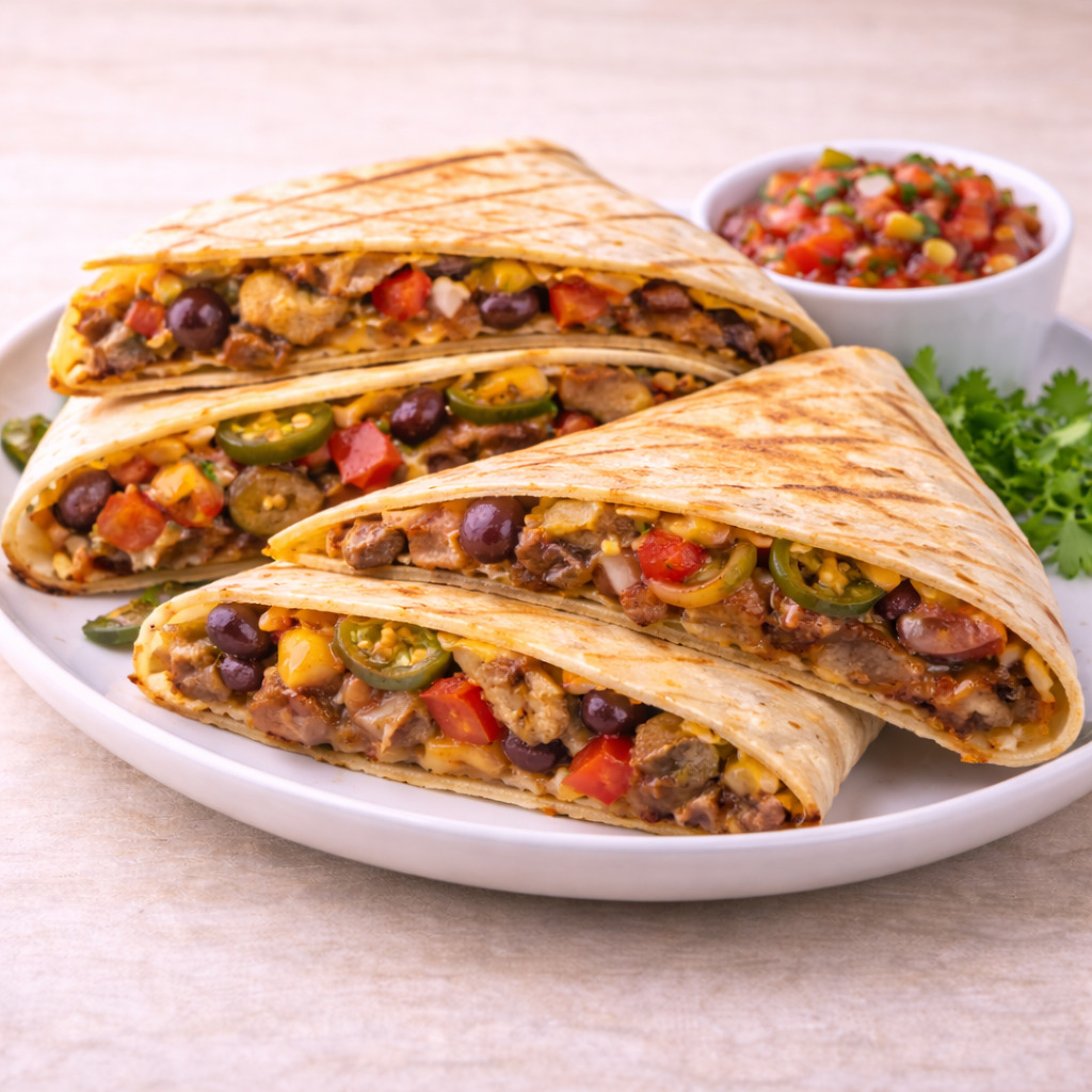 Beef Quesadillas