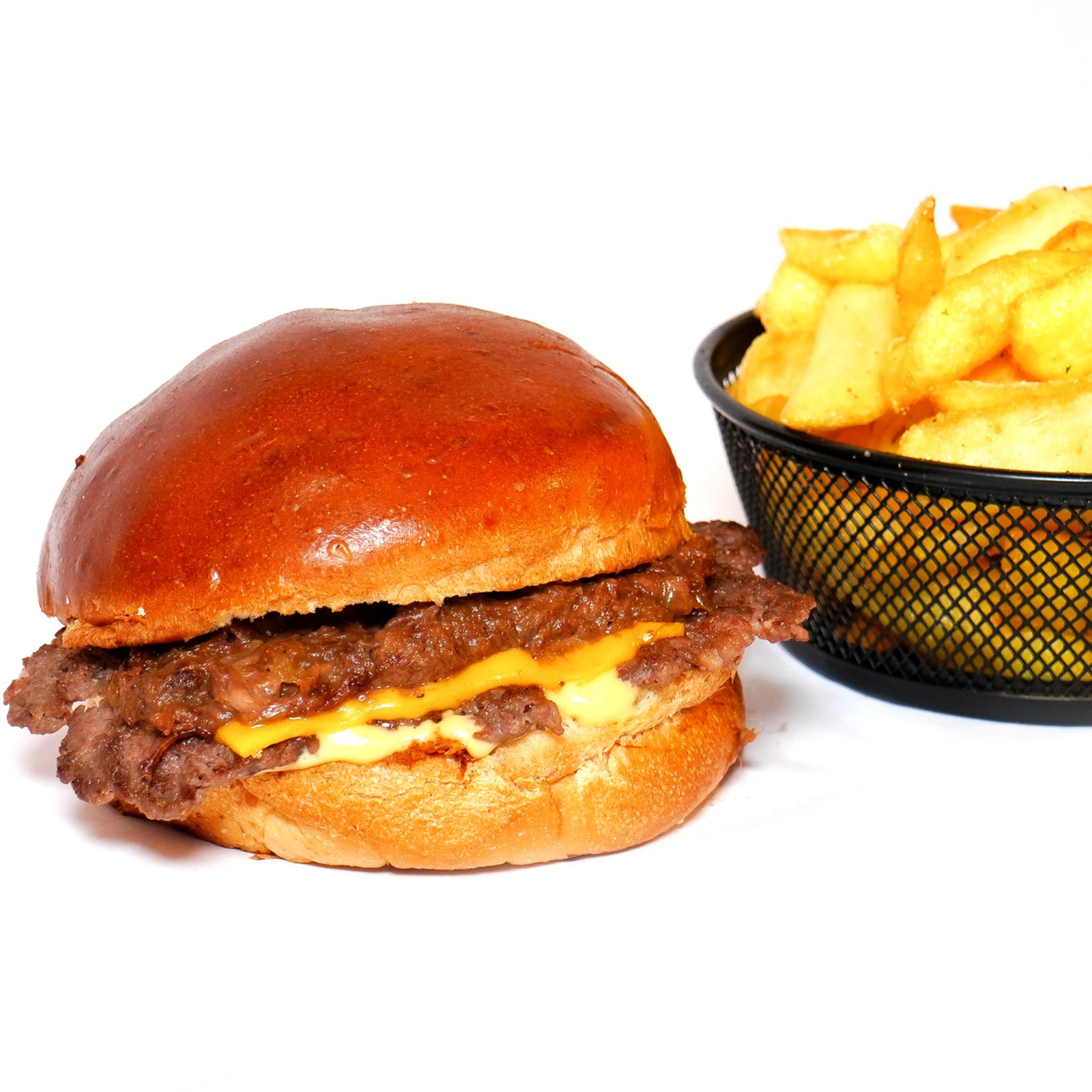 Beef Burger & Kaşık Patates