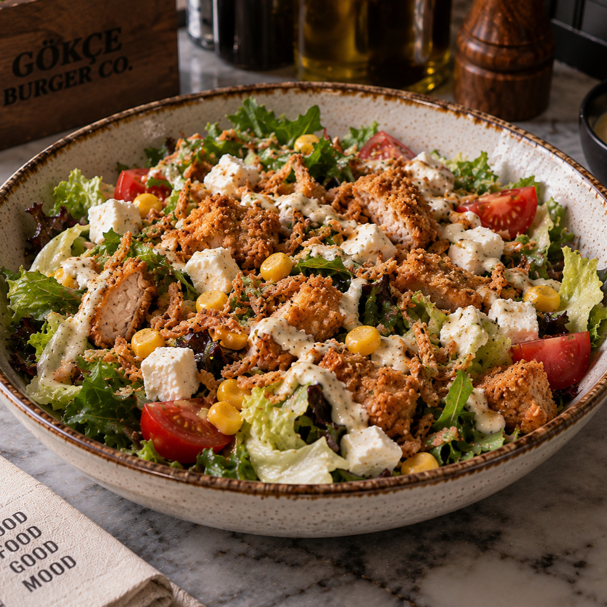 Chicken Crispy Salata