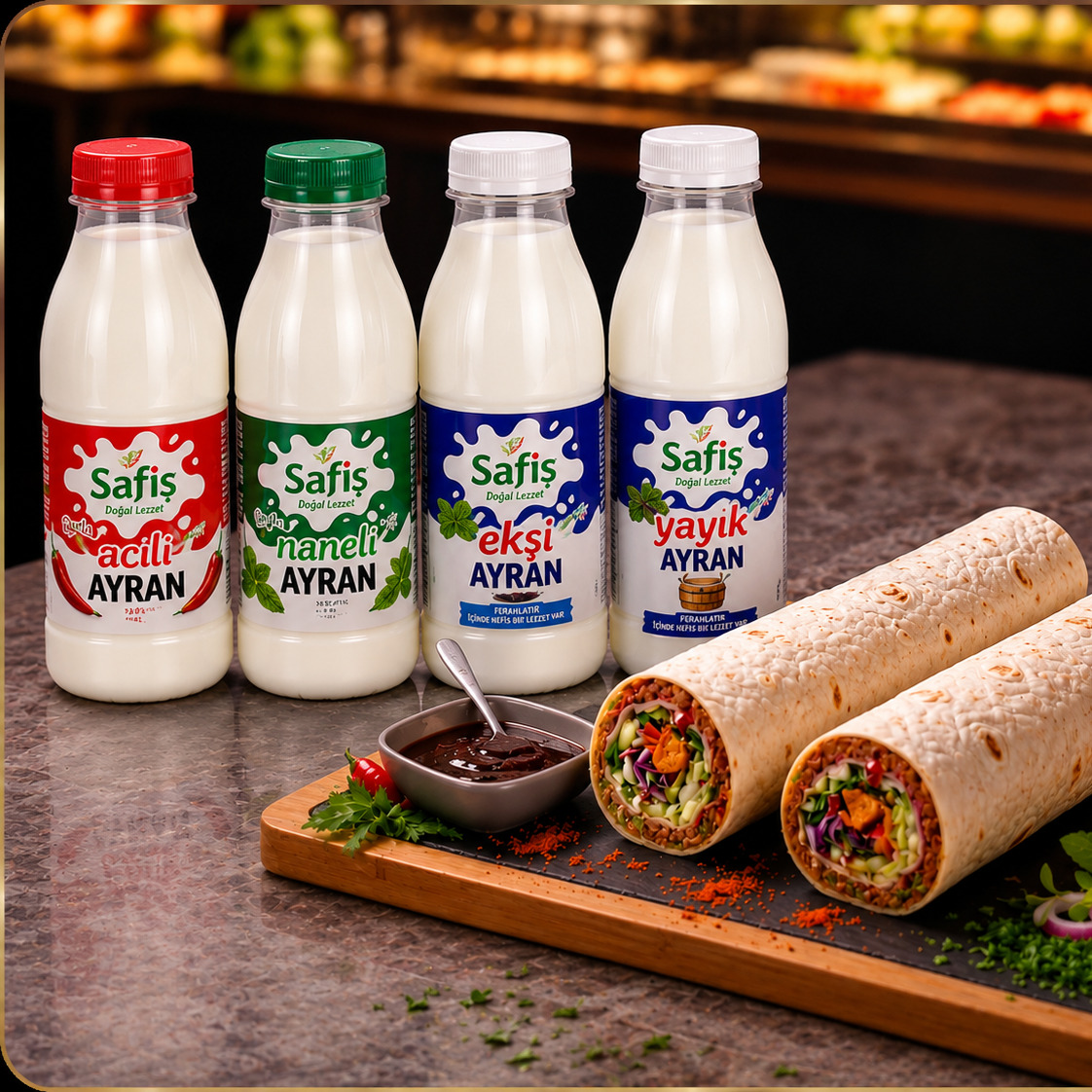 Mega Çiğköfte Dürüm (170 gr)