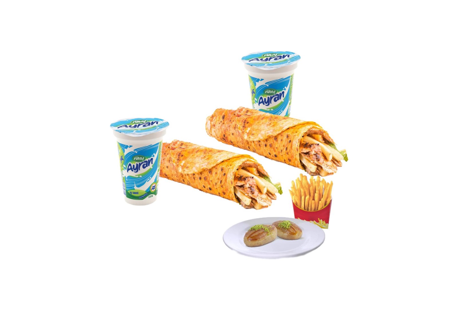 2'li Hatay Usulü Döner Menü