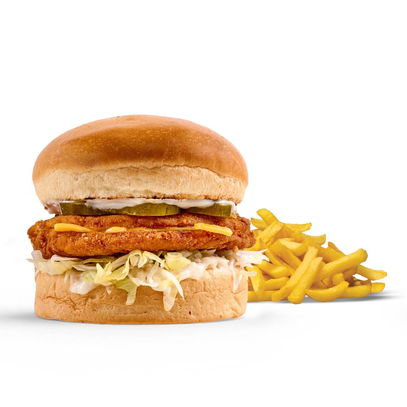 Cheddar Tavuk Burger