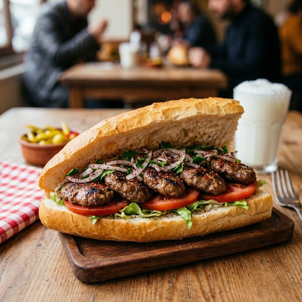 Ekmek Arası Izgara Köfte