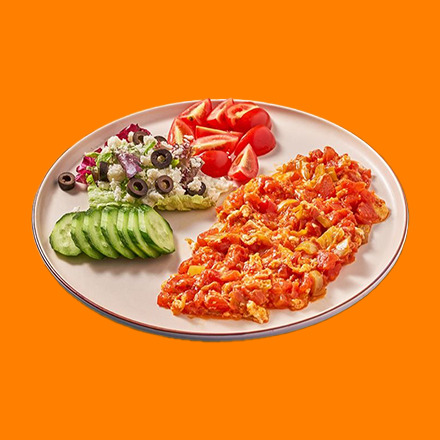 Menemen Kahvaltı Tabağı