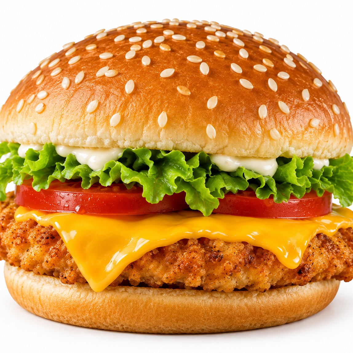 Cheddarli Tavuk Burger