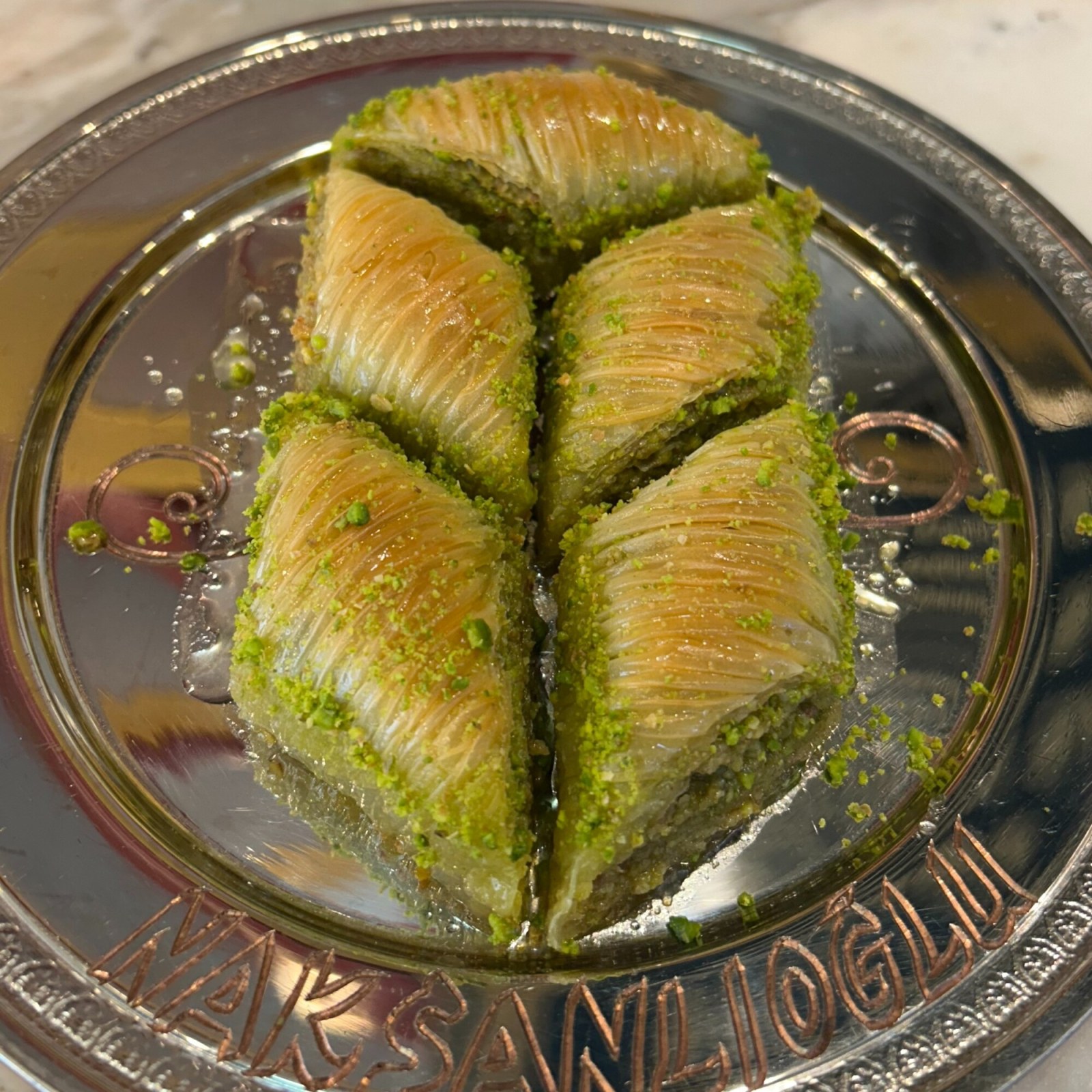 Antep Fıstıklı Başak Baklava