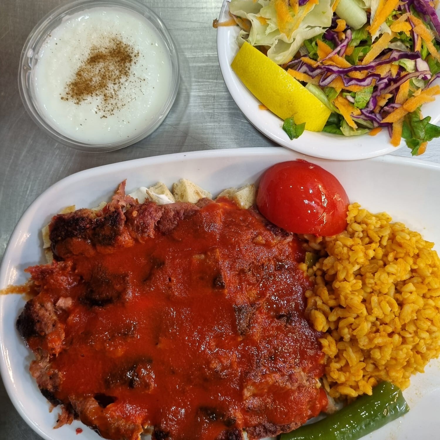 Yoğurtlu Adana Kebap
