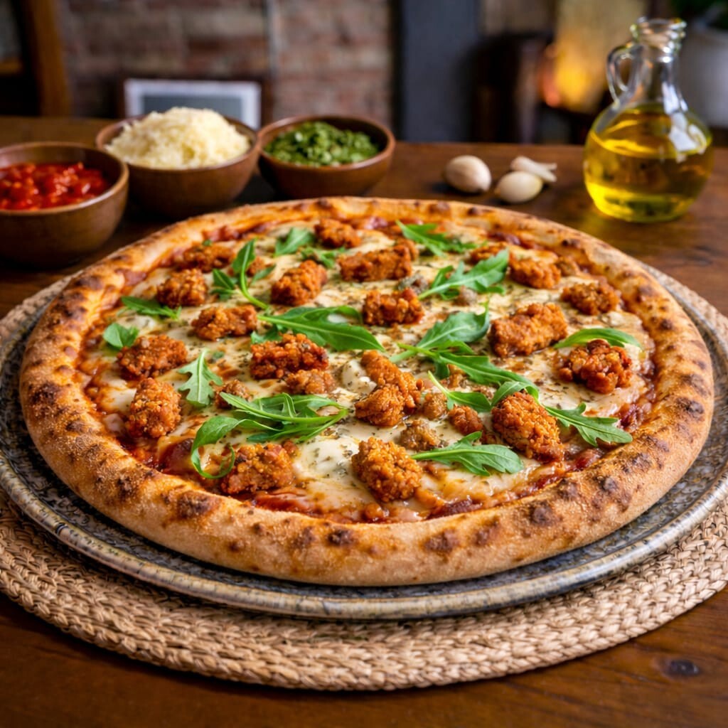Çıtır Tavuklu Pizza (32 cm)