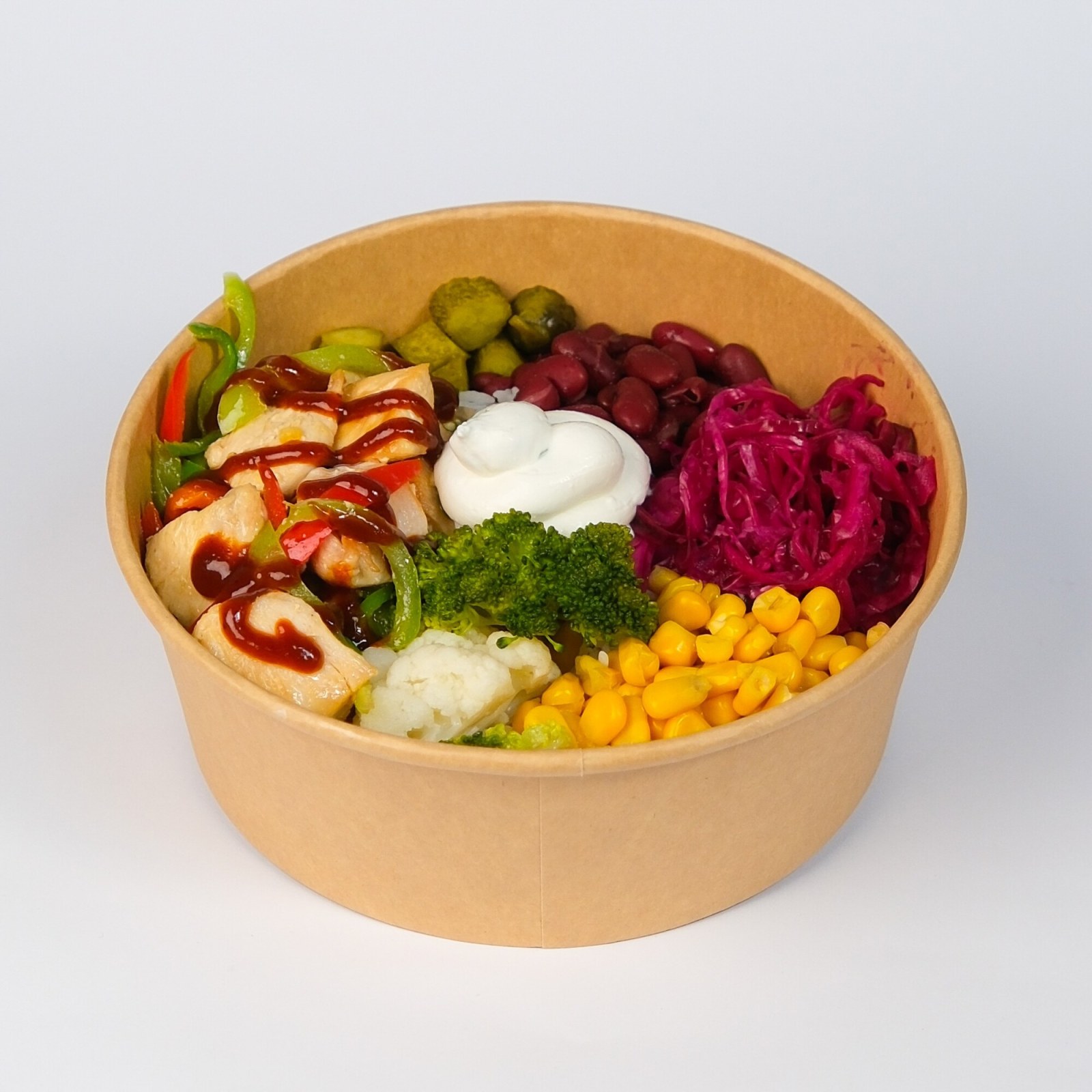 Barbükü Soslu Tavuk Bowl