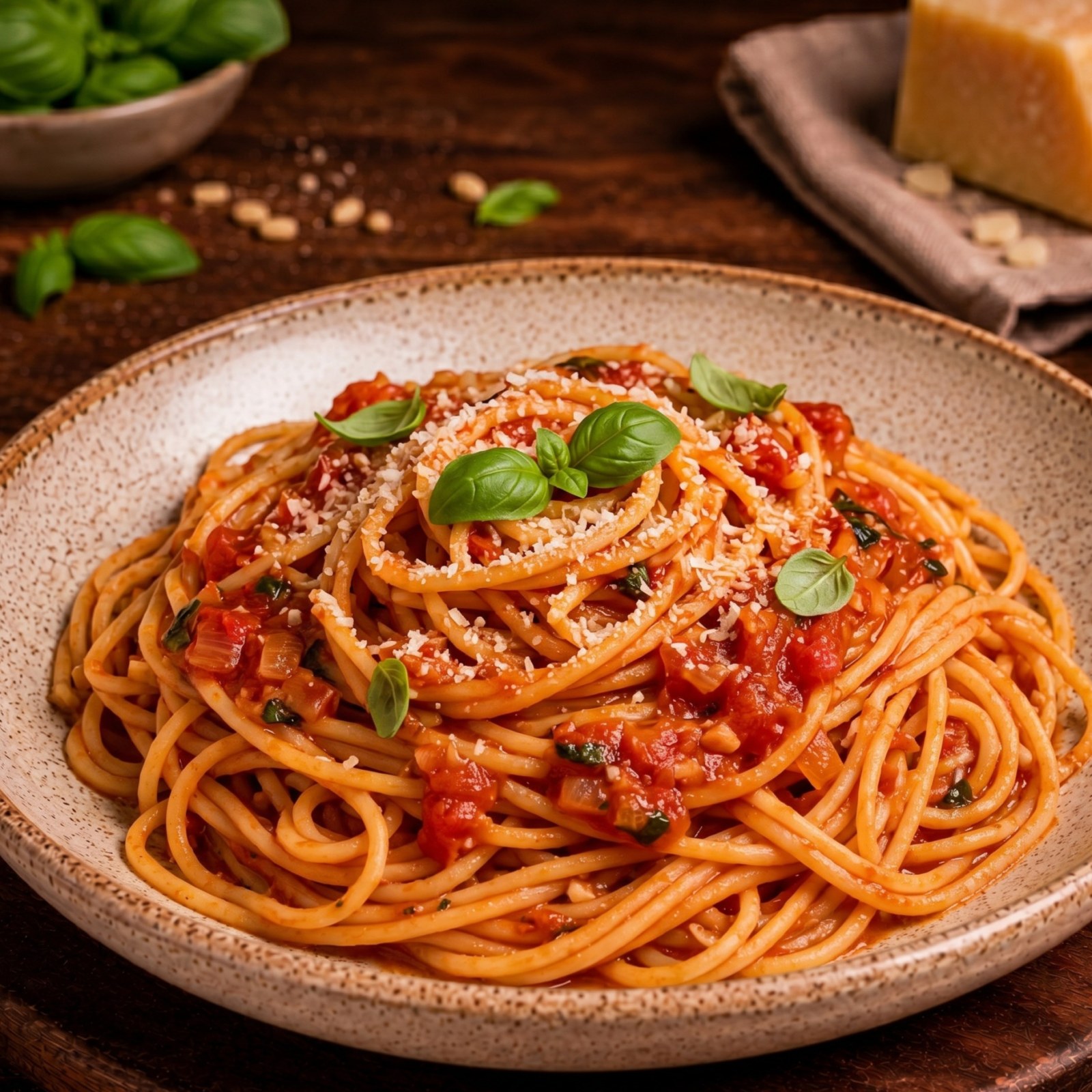 Napoliten Soslu Spagetti Makarna