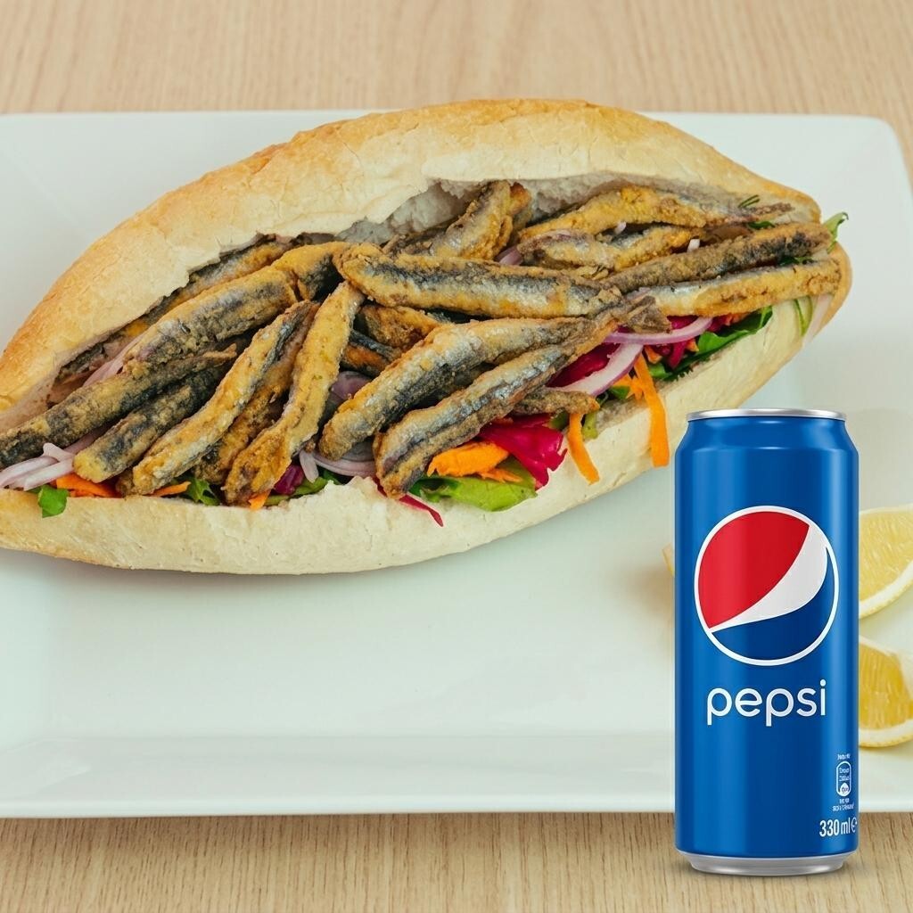 EKMEK ARASI HAMSİ MENÜ