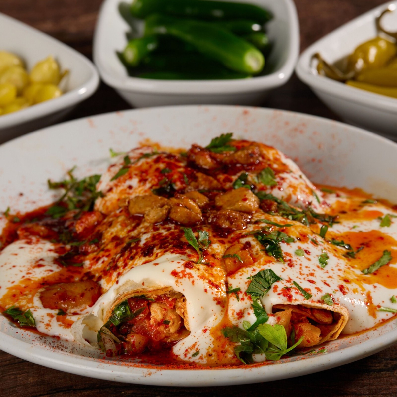 Ev Tipi Yoğurtlu Tavuk Tantuni