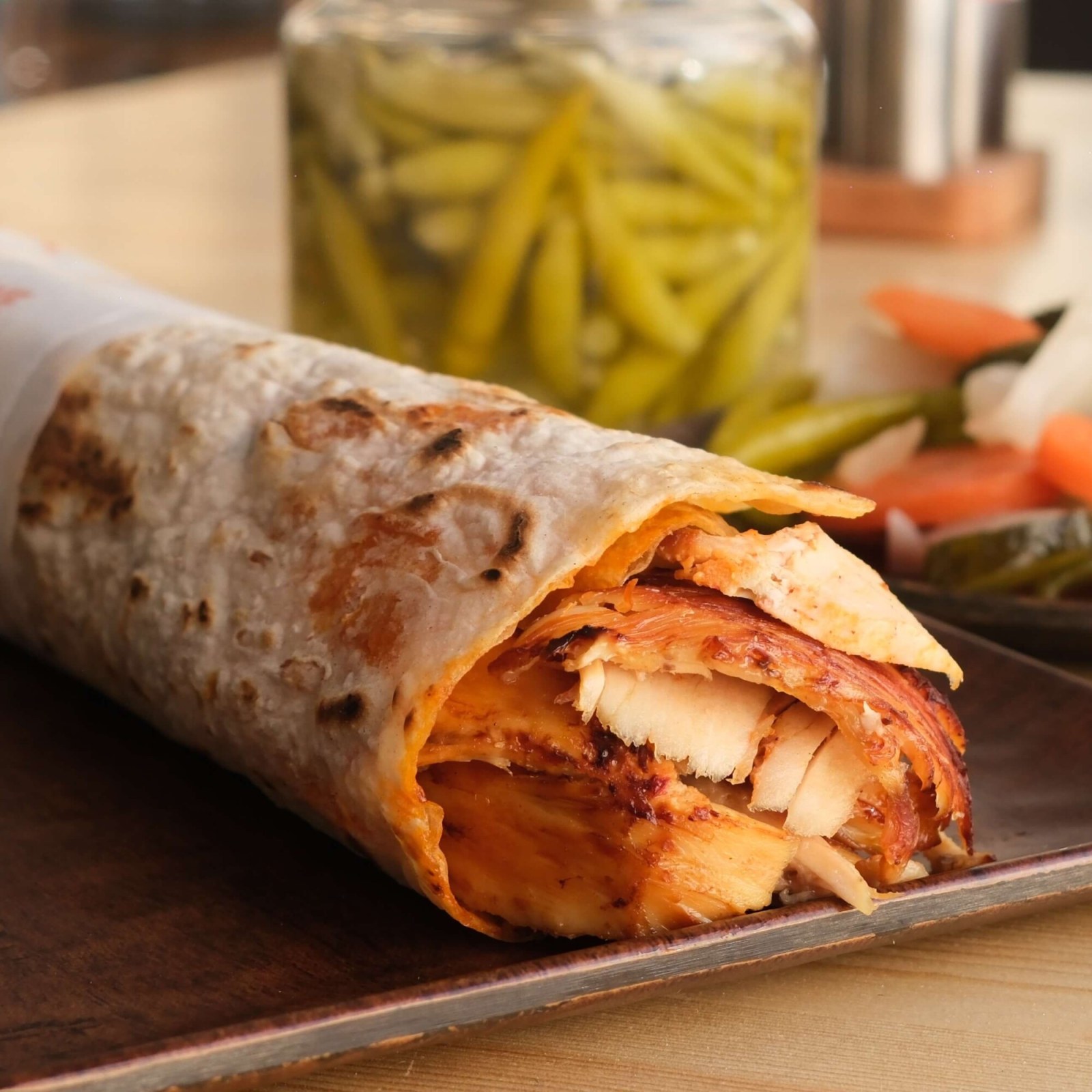 Tavuk Döner Dürüm Pide