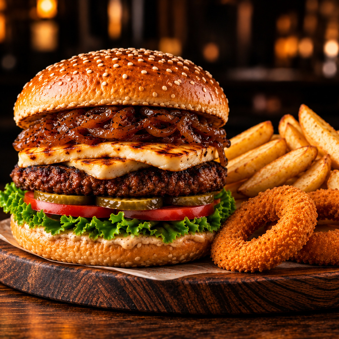 Hellim Burger Menü