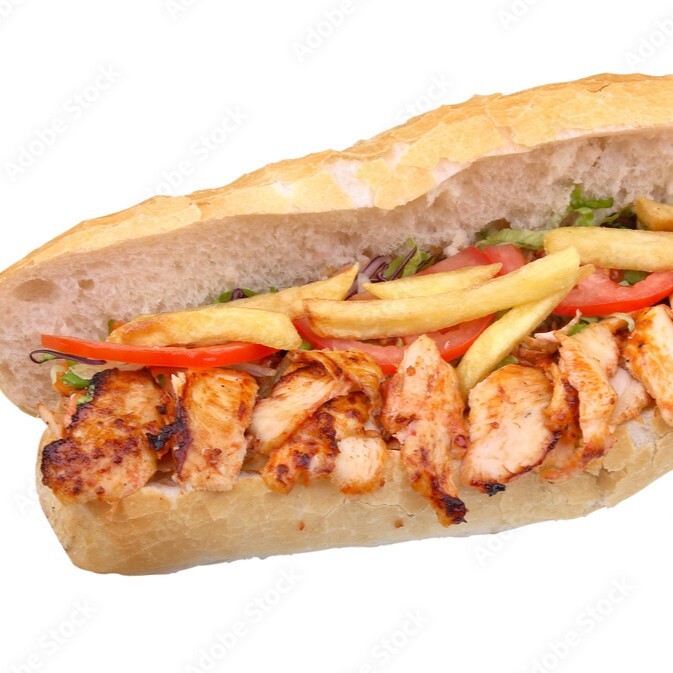 Ekmek Arası Tavuk Döner Dürüm