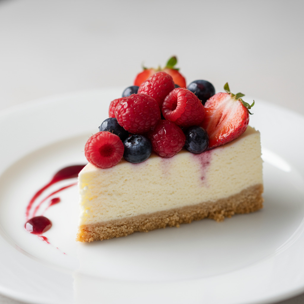 Orman Meyveli Cheesecake