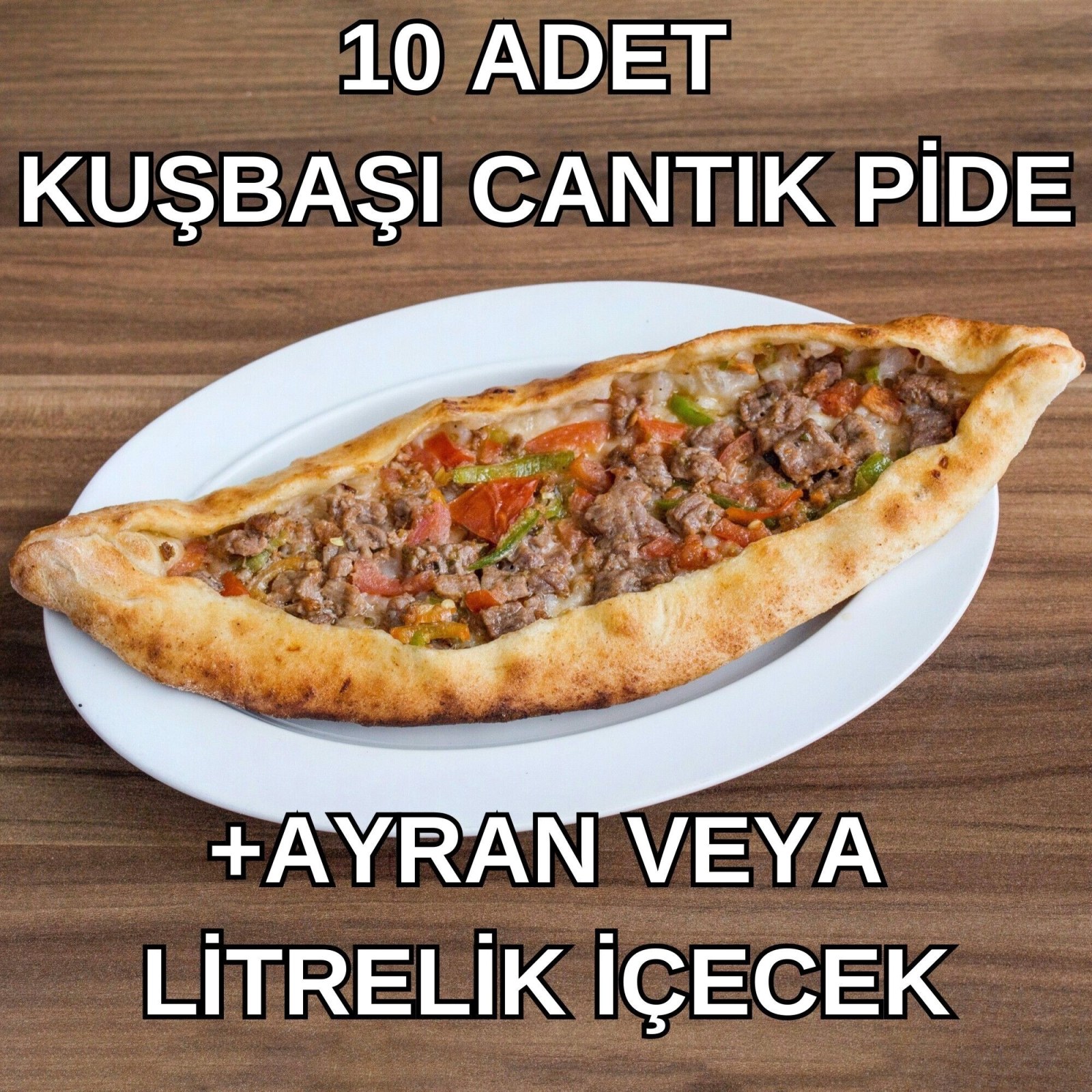 10'lu Kuşbaşılı Cantık Menü