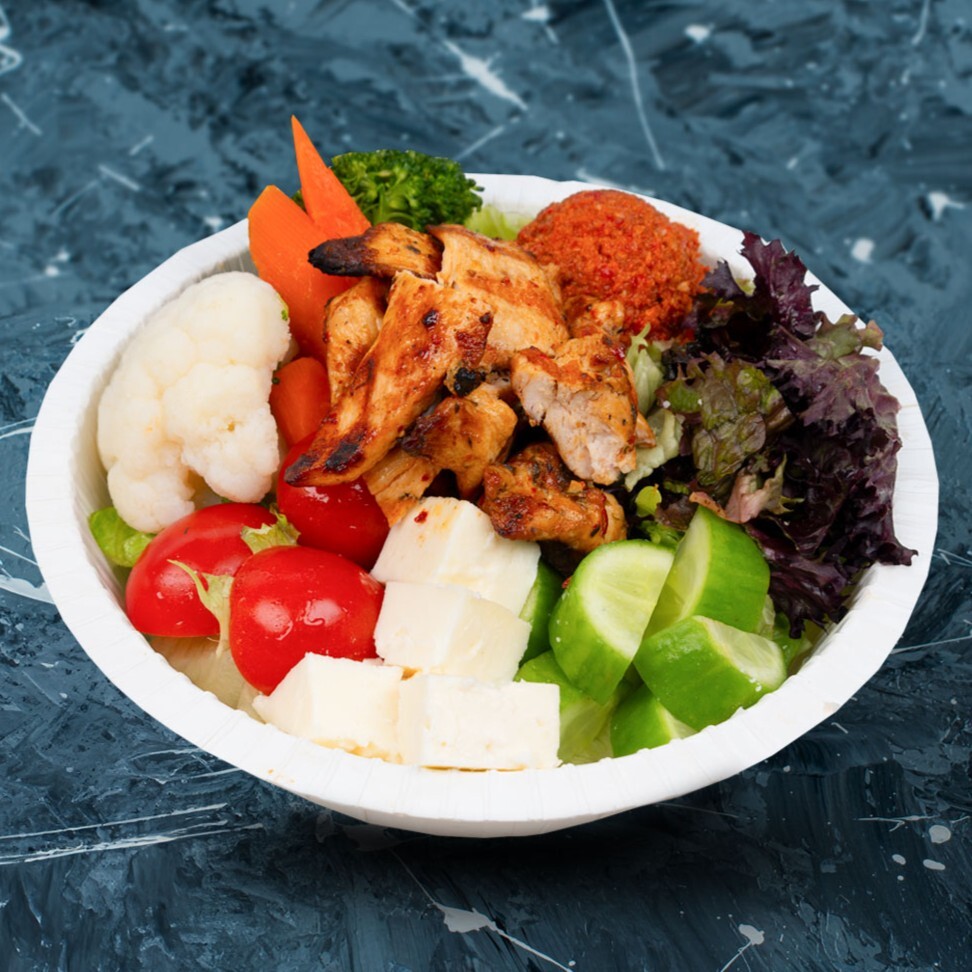 Izgara Tavuk Salata