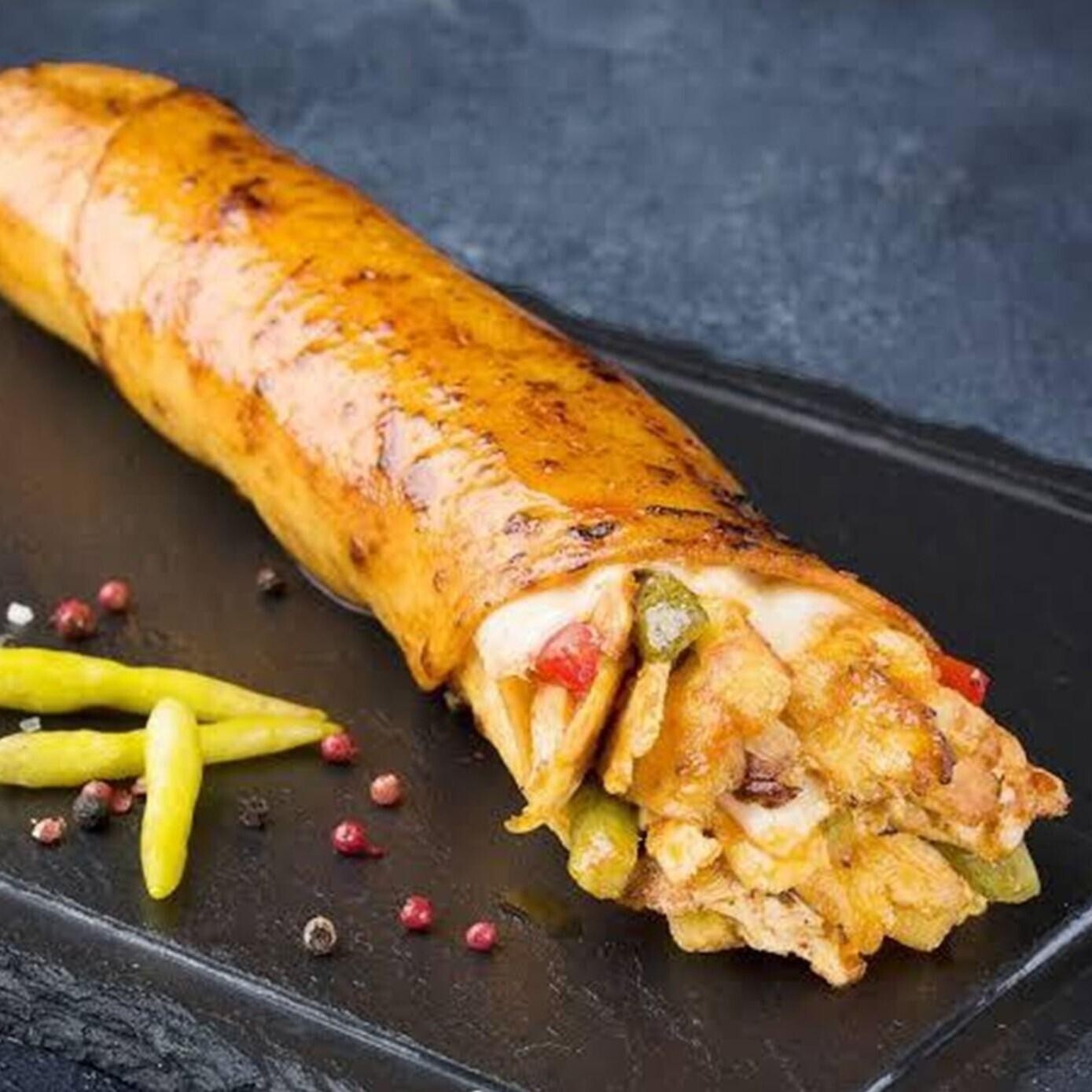 Hatay Usulü M&D Cheddarlı zurna Tavuk Döner Dürüm (100 g)