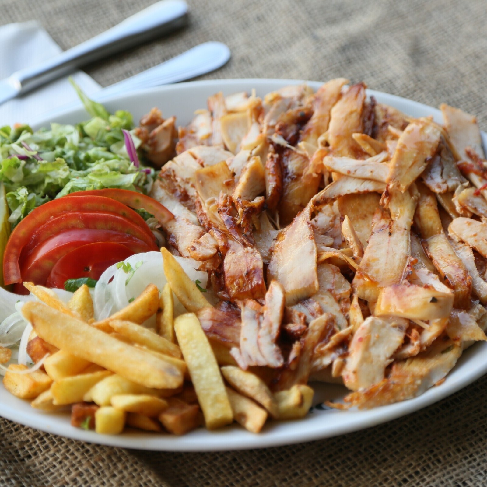 Pilav Üstü Tavuk Döner (180gr)