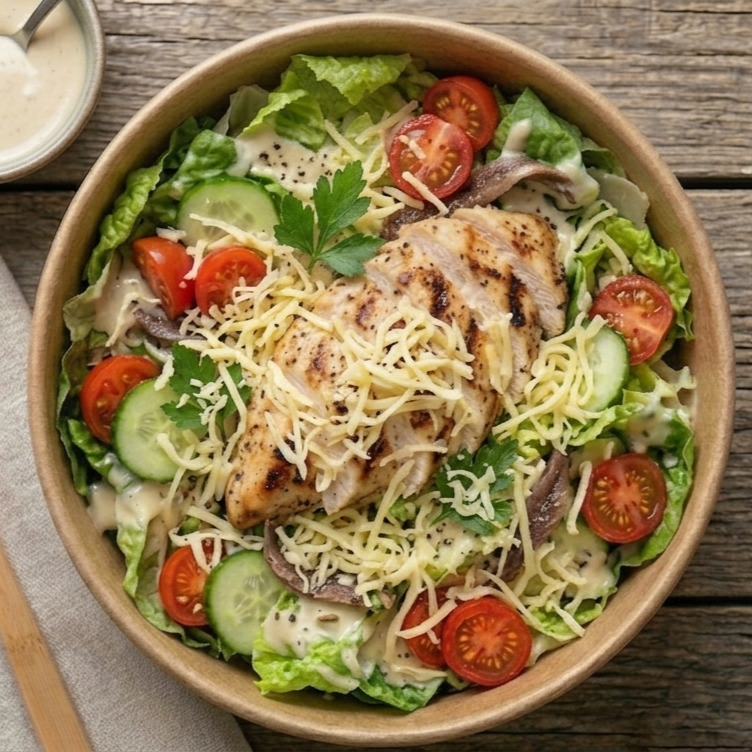 Tavuklu Sezar Salata