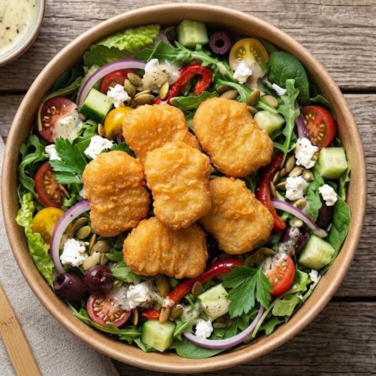 Nugget Salatası