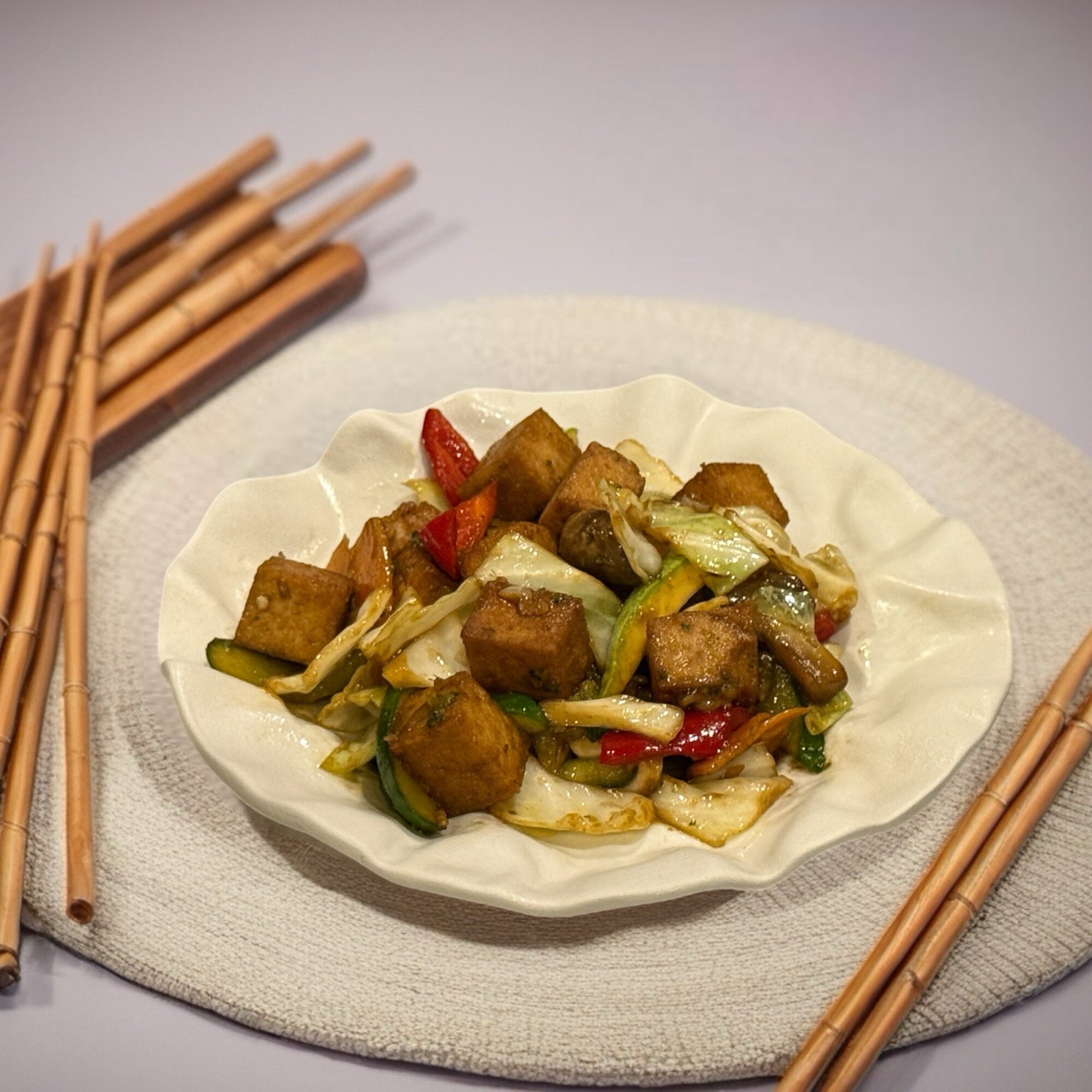 Sebzeli Tofu
