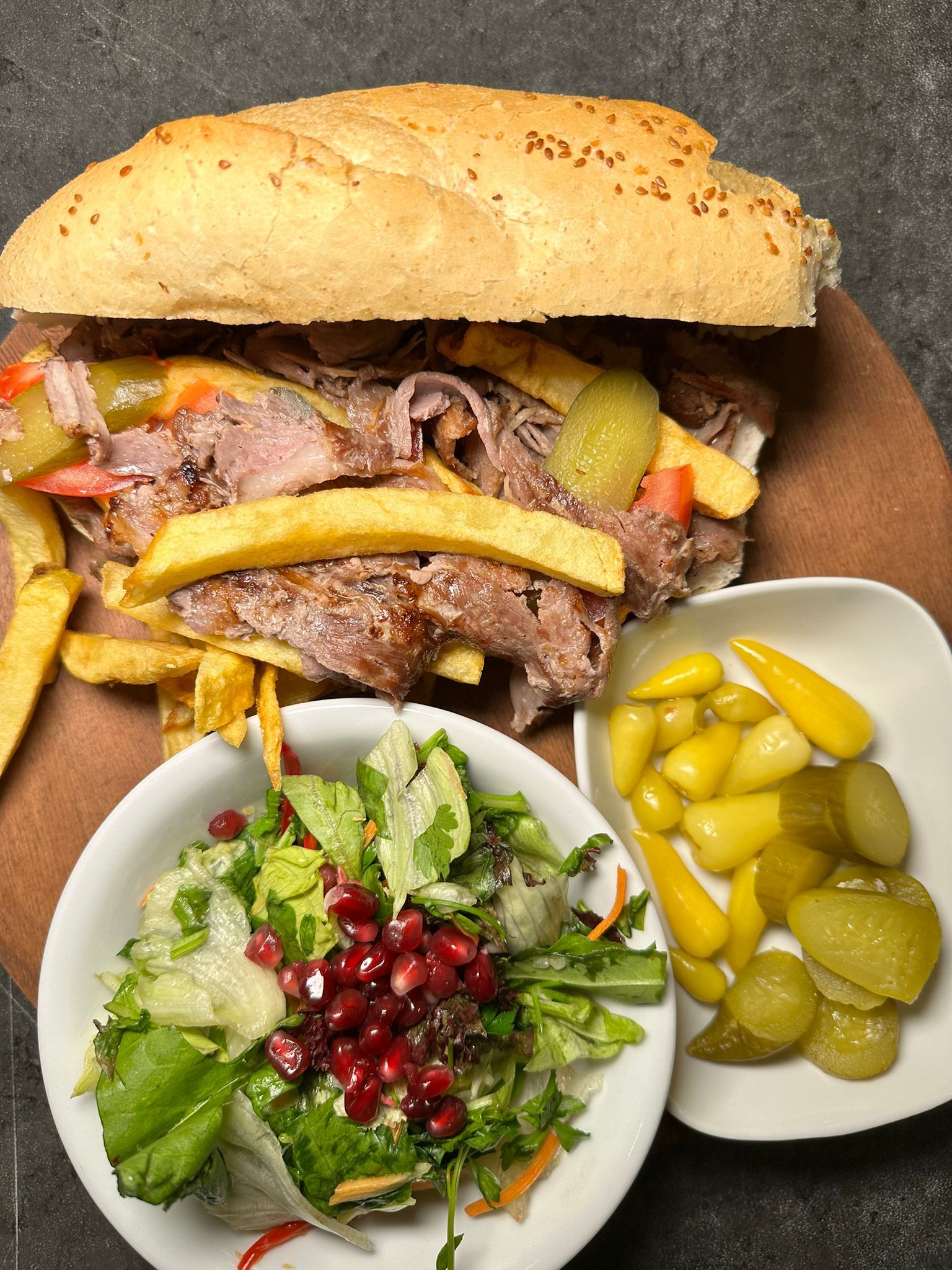 Yarım ekmek Ekmek Arası Et Döner 80 gr