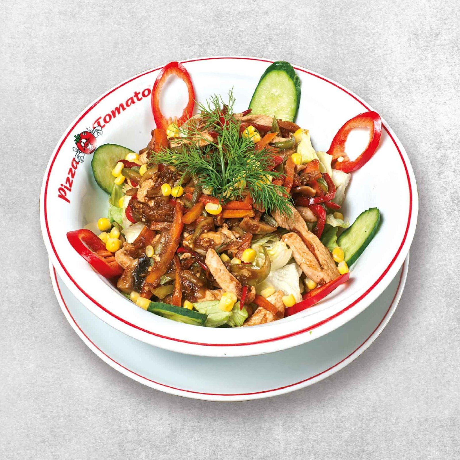 Soya Soslu Tavuklu Salata