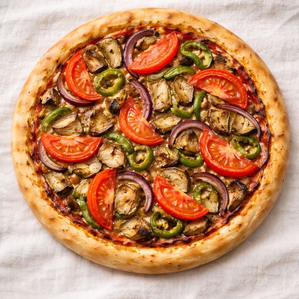 Vegan Köz Pizza