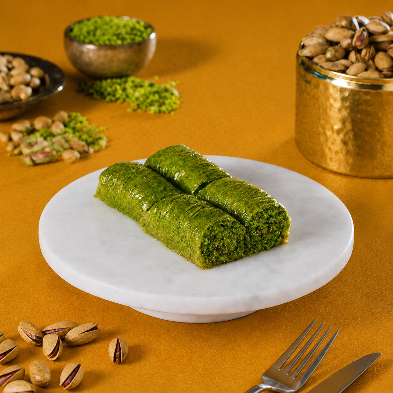Fıstıklı Sarma Tatlısı ( 750 Gr.)